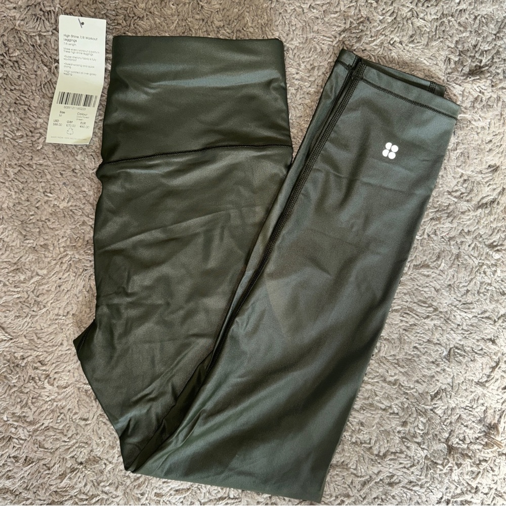 High Shine High-Waisted Leggings